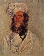 Claude Monet Portrait of Pere Paul oil